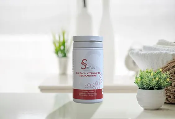                  Oméga3, VitamineD3, Astaxanthine